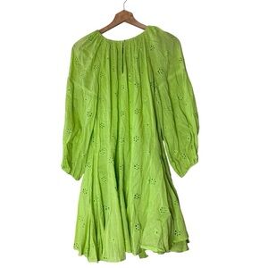 Velvet by Graham & Spencer Gracie Eyelet Embroidered Mini Dress New with tags